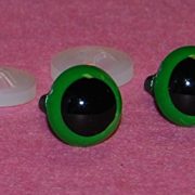 1-Paar-grne-Augen-mit-Kunststoff-Verschluss-21-mm-Sicherheits-Augen-fr-weiche-Hundespielzeug-Teddybr-ist-oder-0