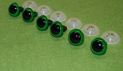 3-Paar-grne-Augen-mit-Kunststoff-Verschluss-21-mm-Sicherheits-Augen-fr-weiche-Hundespielzeug-Teddybr-ist-oder-0