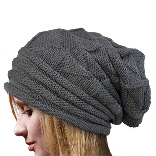 Ularmo-Frauen-Winter-Crochet-Hat-Wolle-Strickmtze-Warme-Kappen-Grau-0